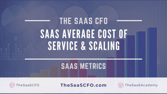 SaaS Average Cost of Service