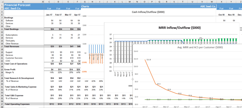 SaaS Financial Plan