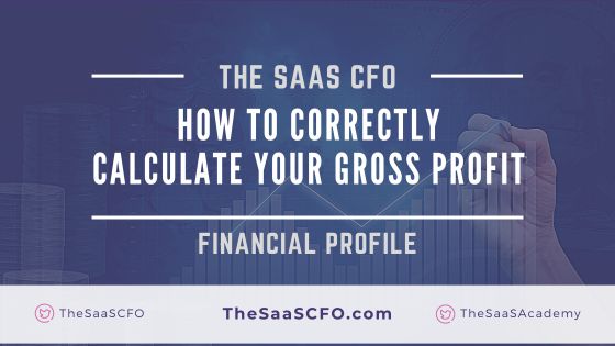 calculate saas gross profit