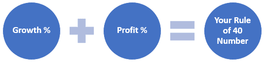 Rule of 40 SaaS Formula. How to calculate the rule of 40?