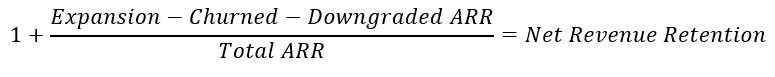 net revenue retention formula