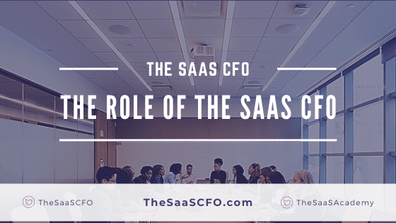 Role of the SaaS CFO
