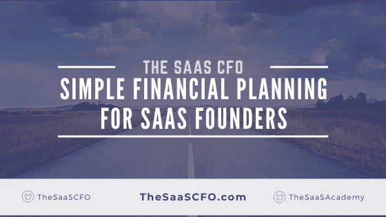 simple saas financial planning