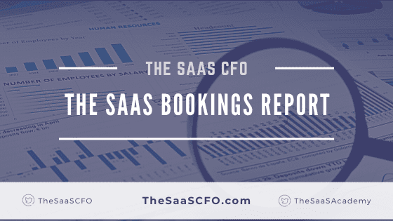 SaaS Bookings Report