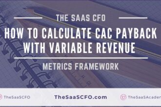 Calculate CAC Payback Period with Variable Revenue