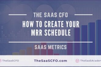 SaaS MRR Schedule