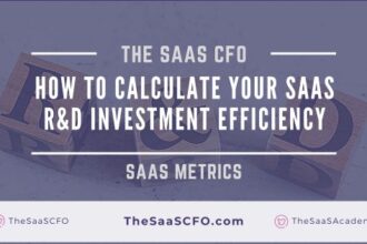 SaaS R&D Investment Efficiency