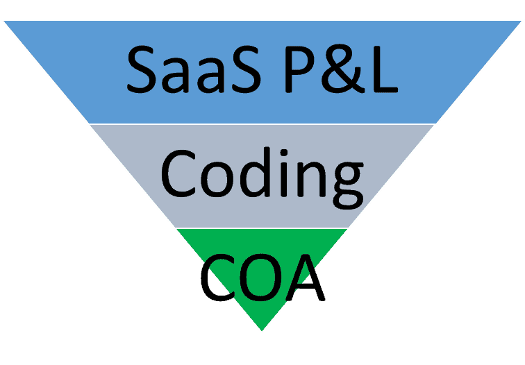 saas P&L setup