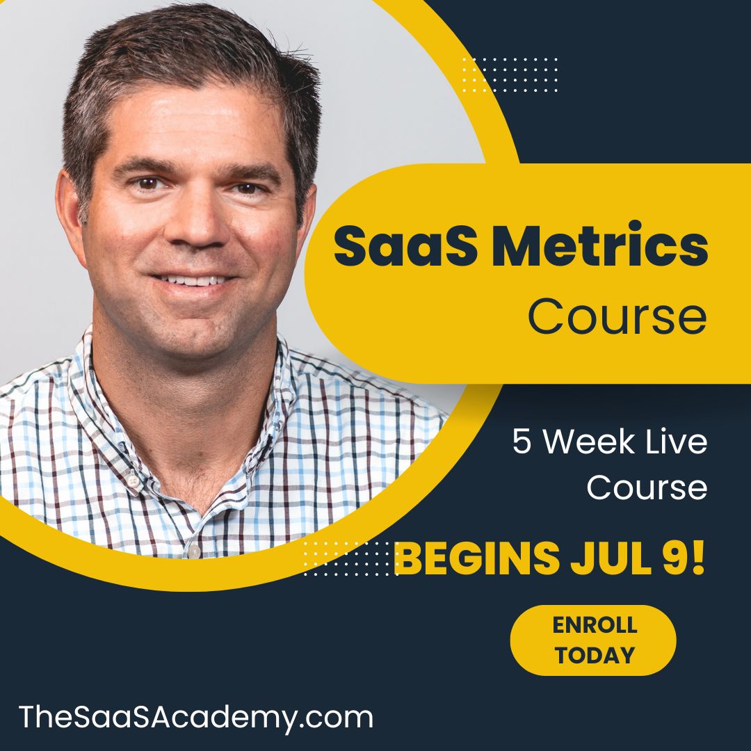 saas metrics course