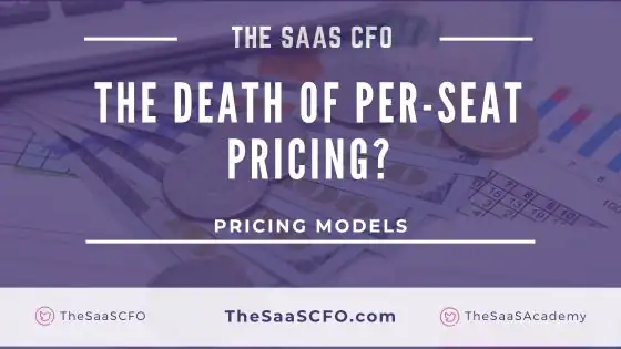death of per seat saas pricing